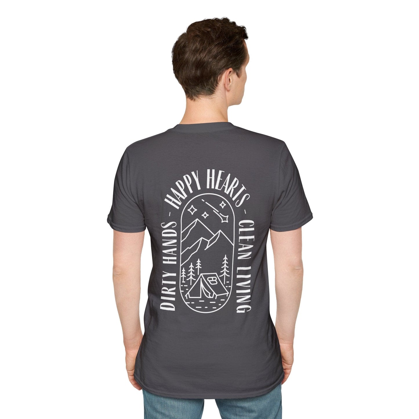 Clean Living Camp T-Shirt (BACK)