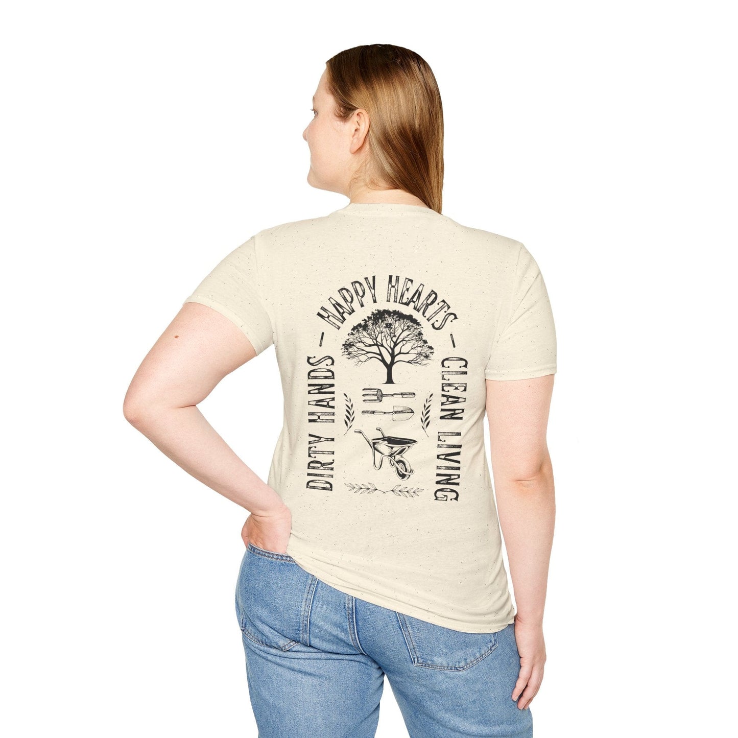 Clean Living Garden T-Shirt (BACK)