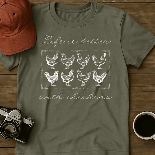 Better With Chickens II T-Shirt