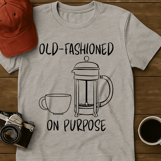 French Press Coffee T-Shirt