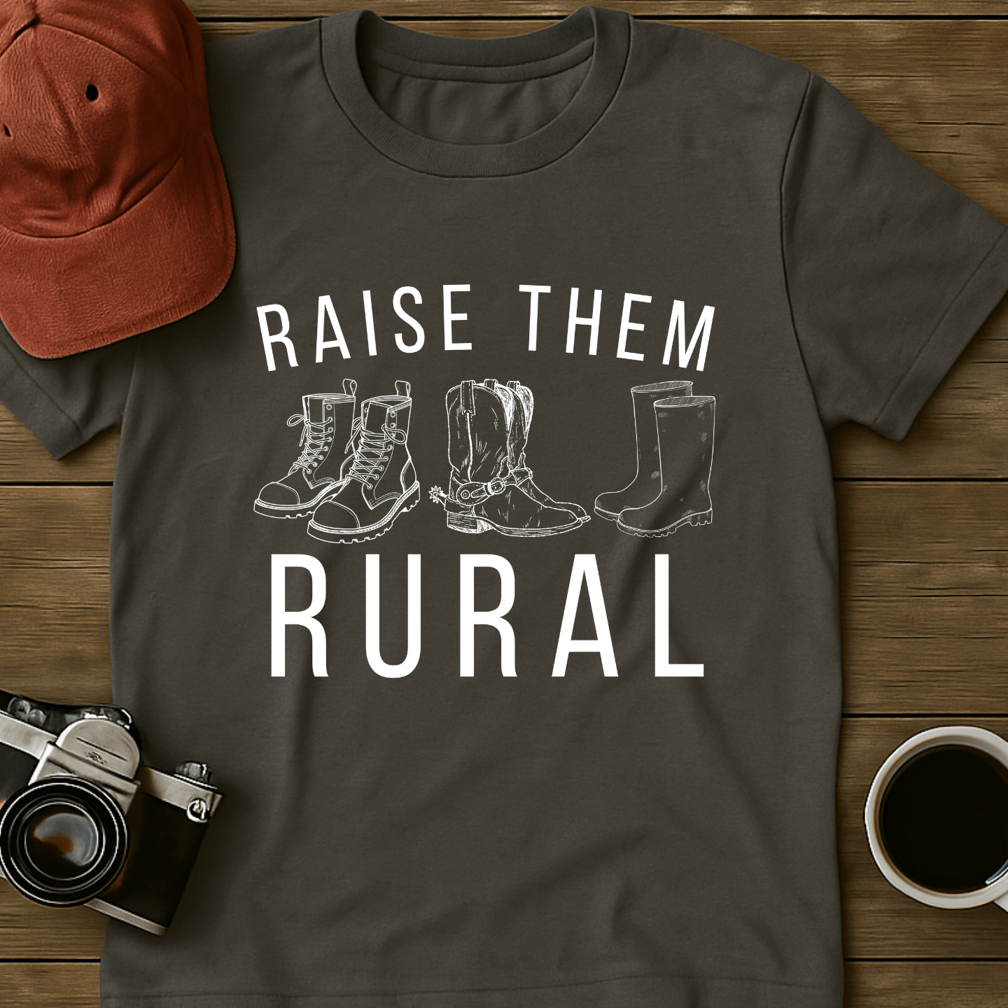 Rural Boots T-Shirt
