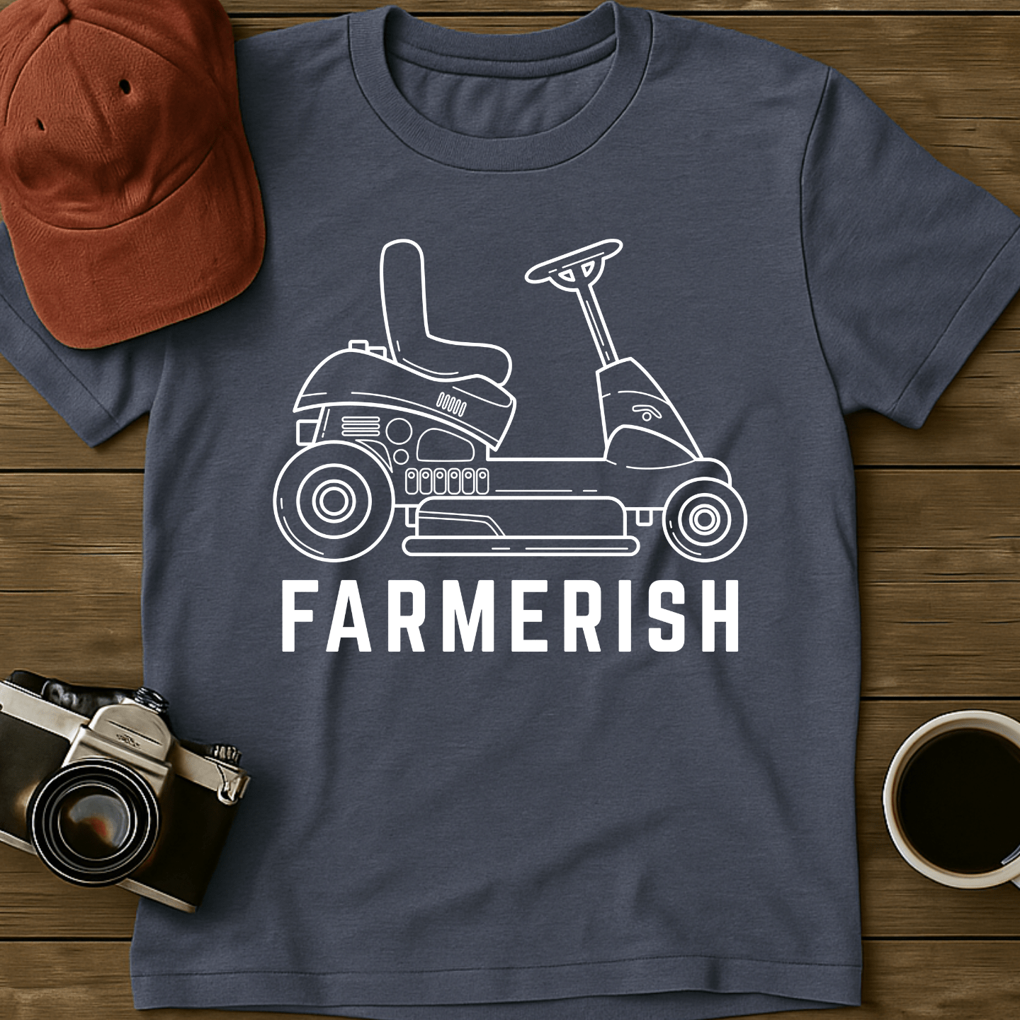 Farmerish Riding Mower I T-Shirt