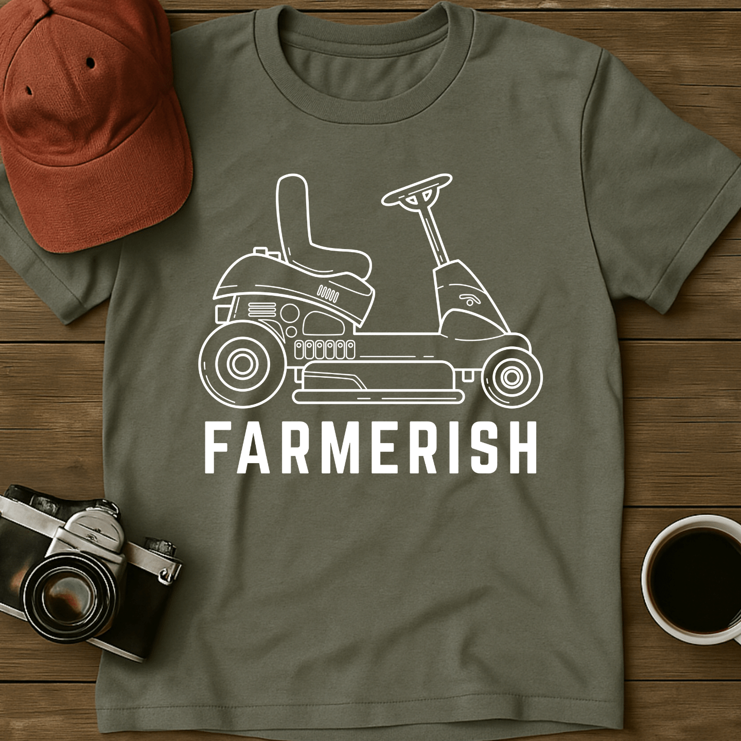 Farmerish Riding Mower I T-Shirt