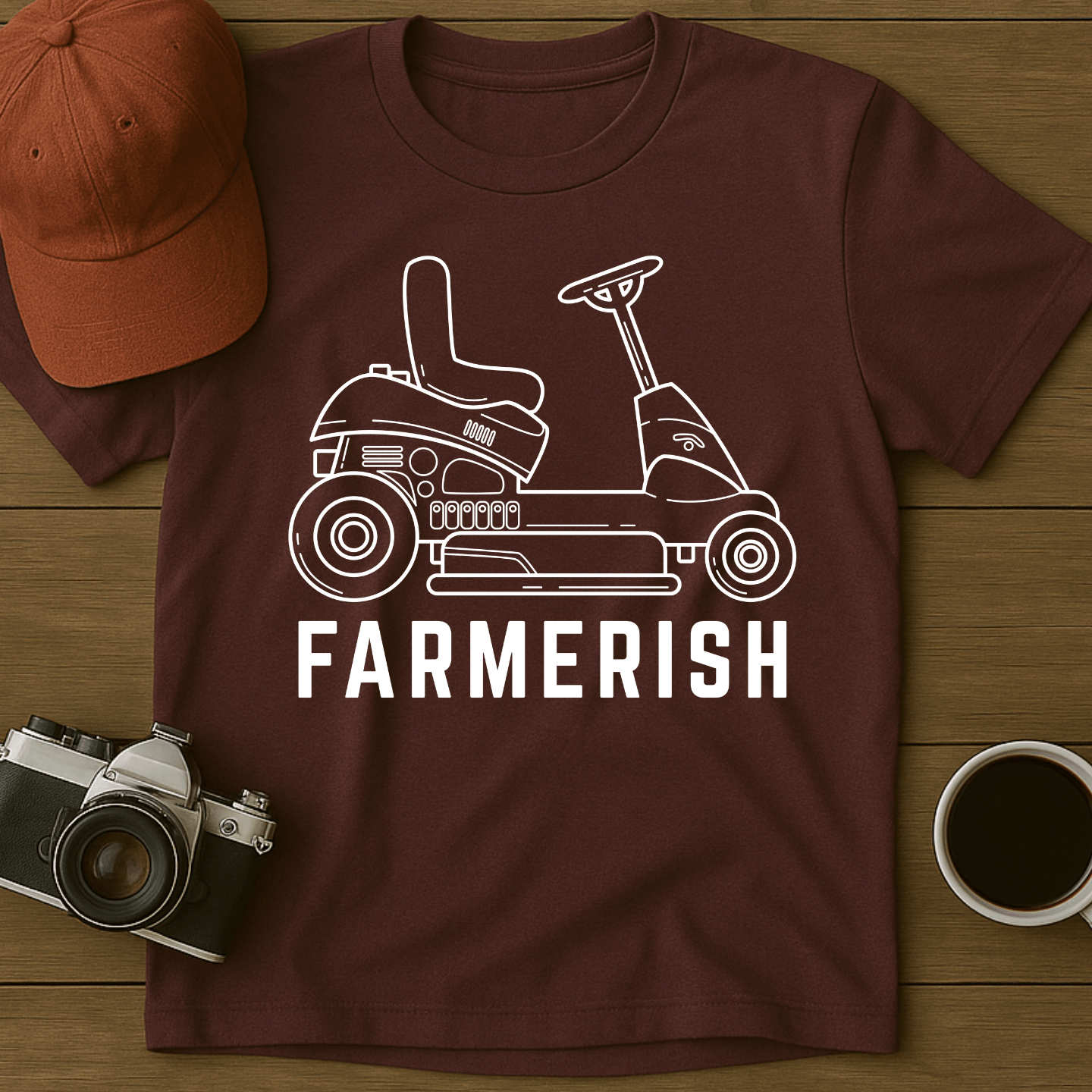 Farmerish Riding Mower I T-Shirt
