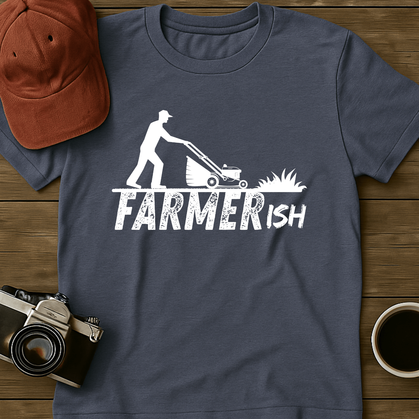 Farmerish Dad Mower T-Shirt