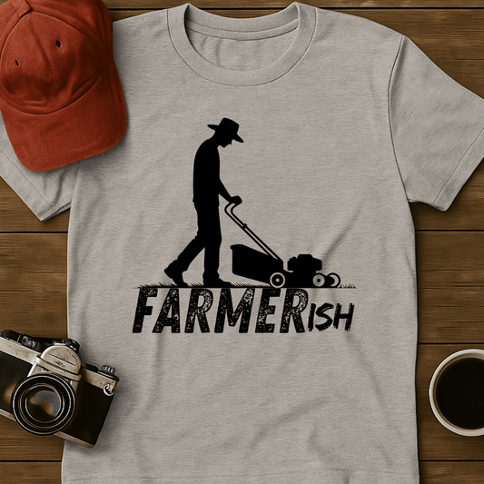 Farmerish Cowboy Mower T-Shirt
