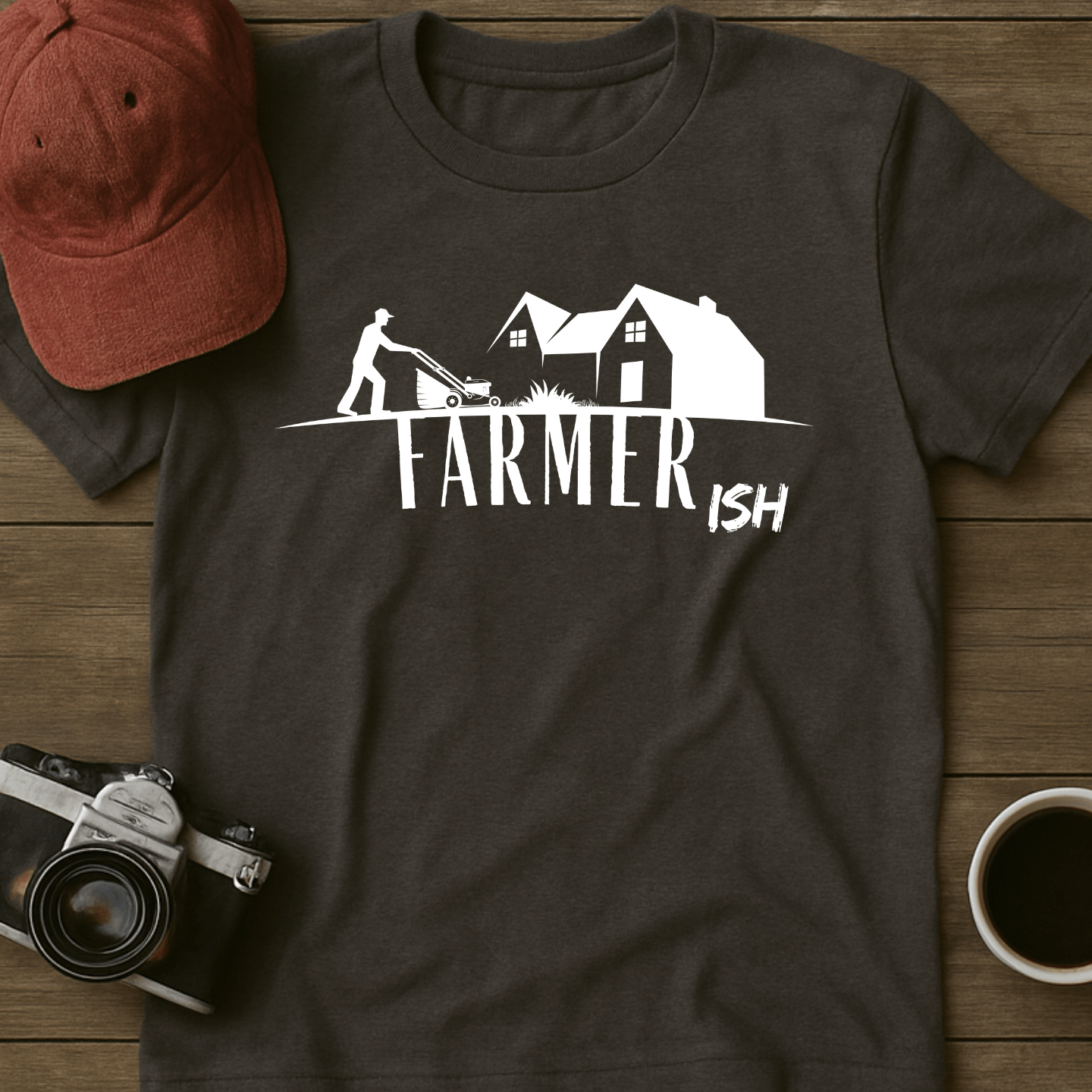 Farmerish House Mower T-Shirt