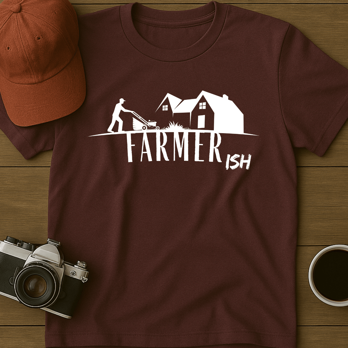 Farmerish House Mower T-Shirt