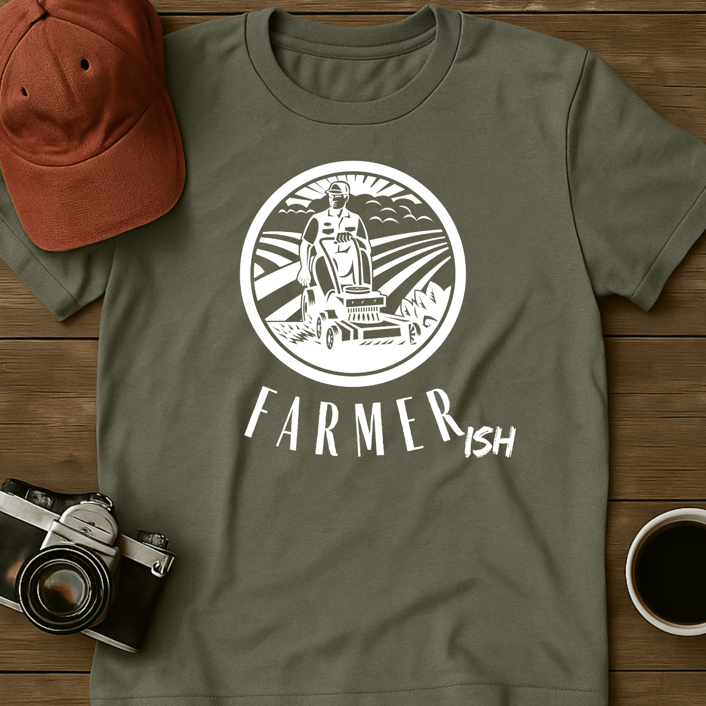 Farmerish Riding Mower III T-Shirt