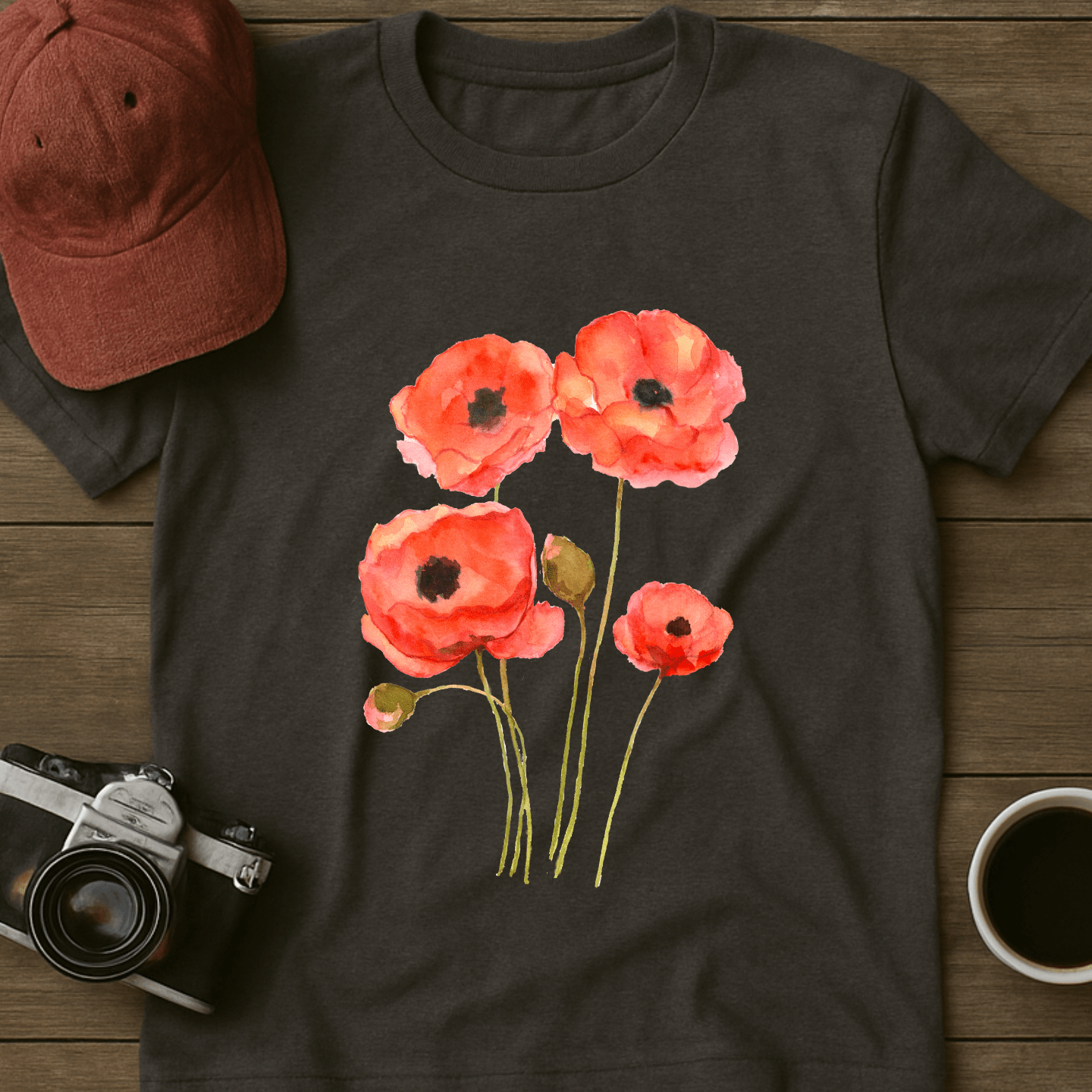Red Poppies T-Shirt