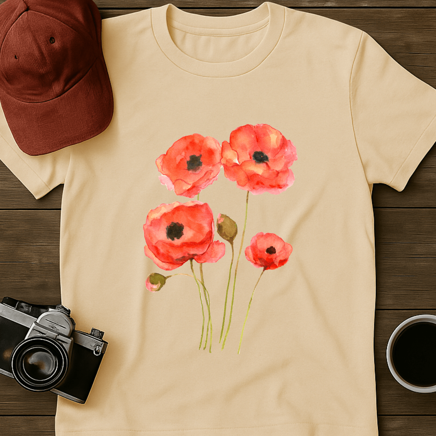 Red Poppies T-Shirt