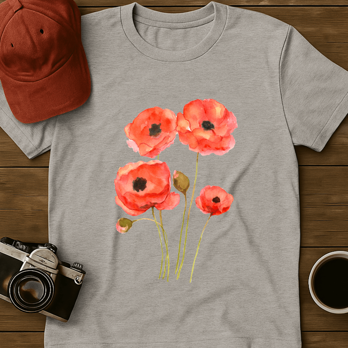 Red Poppies T-Shirt
