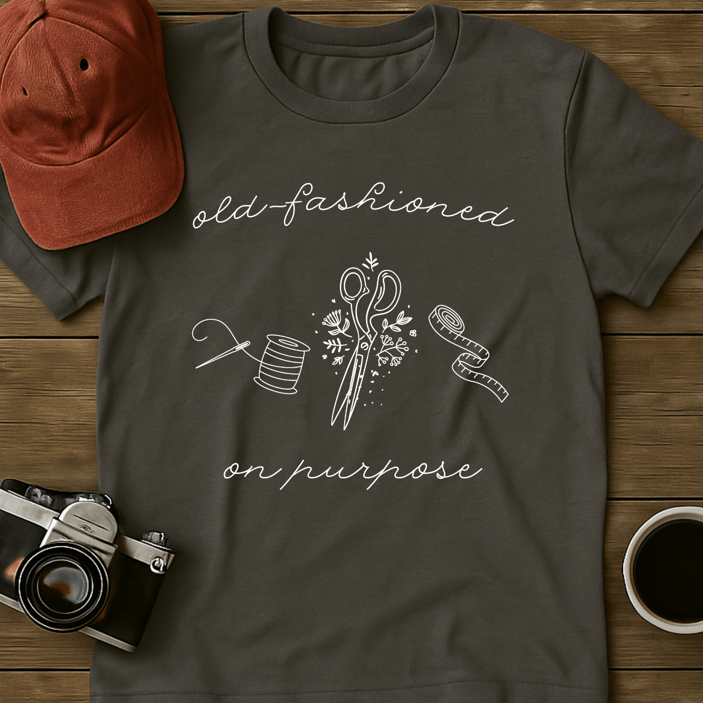 Sewing Icons T-Shirt