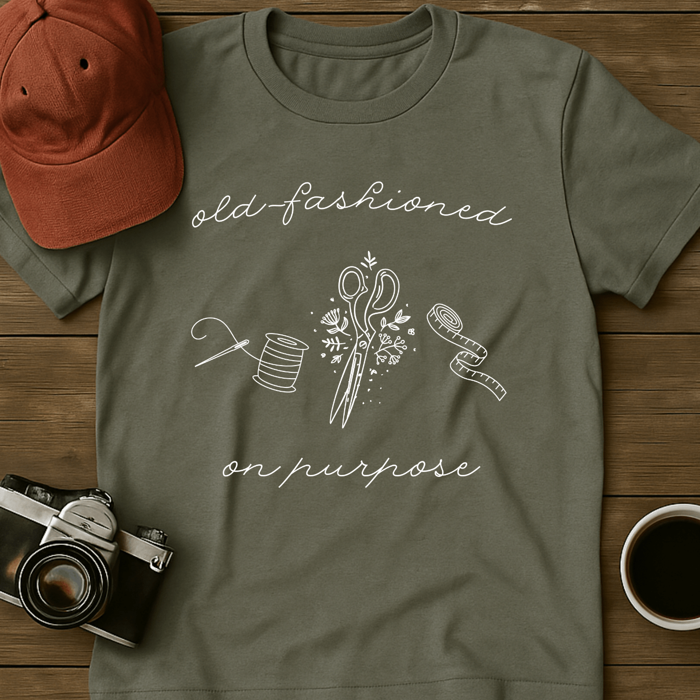 Sewing Icons T-Shirt