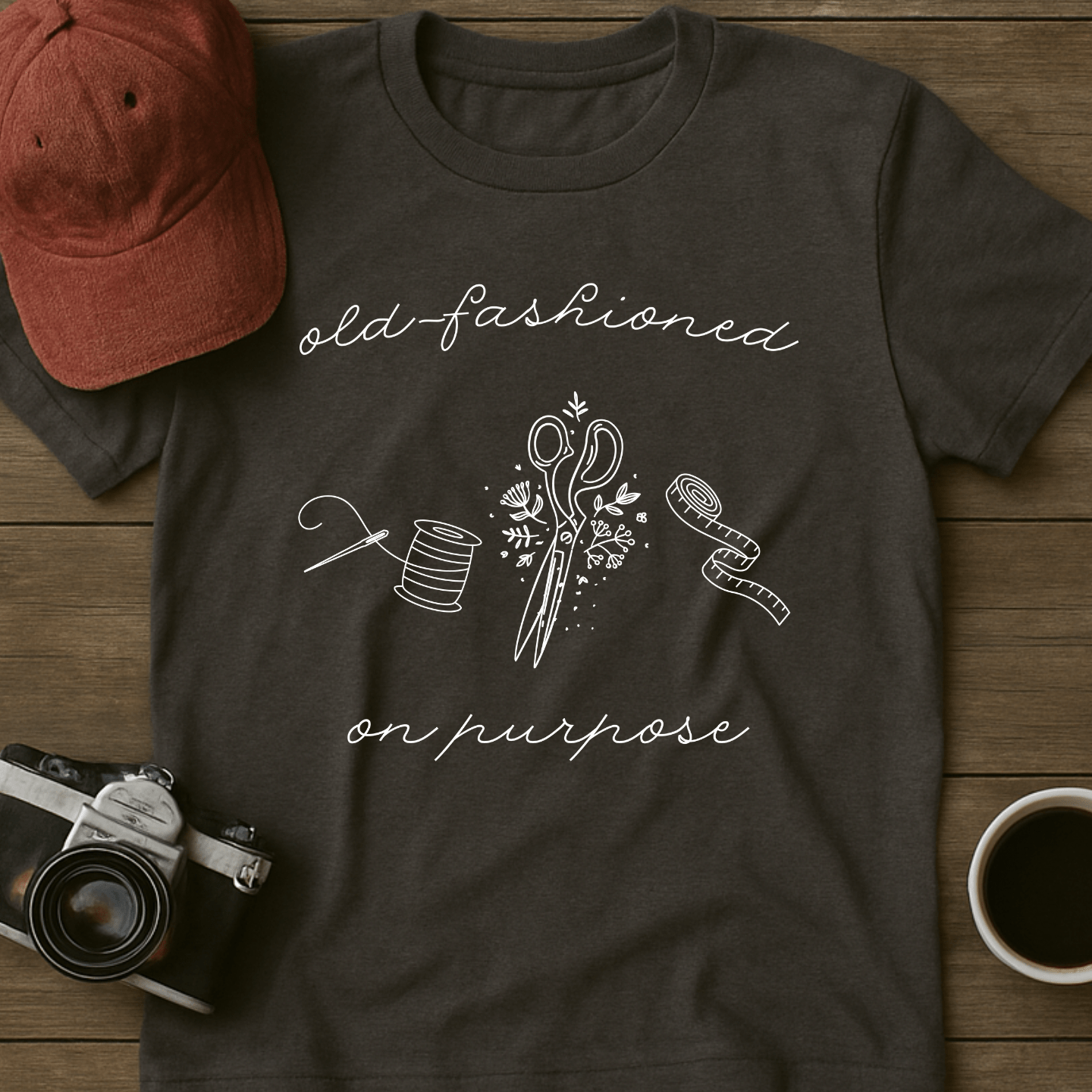 Sewing Icons T-Shirt