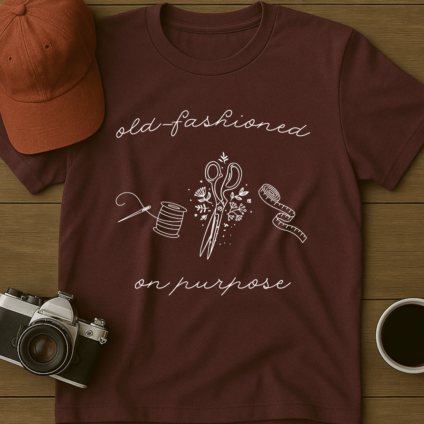 Sewing Icons T-Shirt