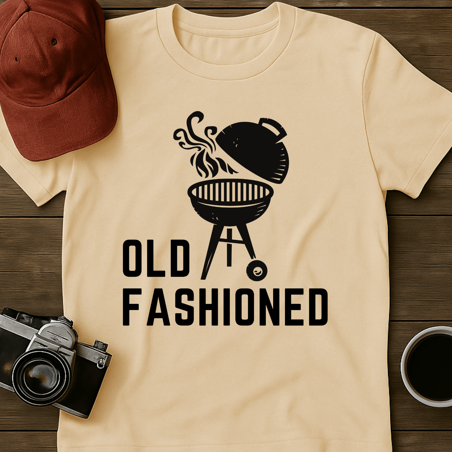 Old-Fashioned Kettle Grill T-Shirt