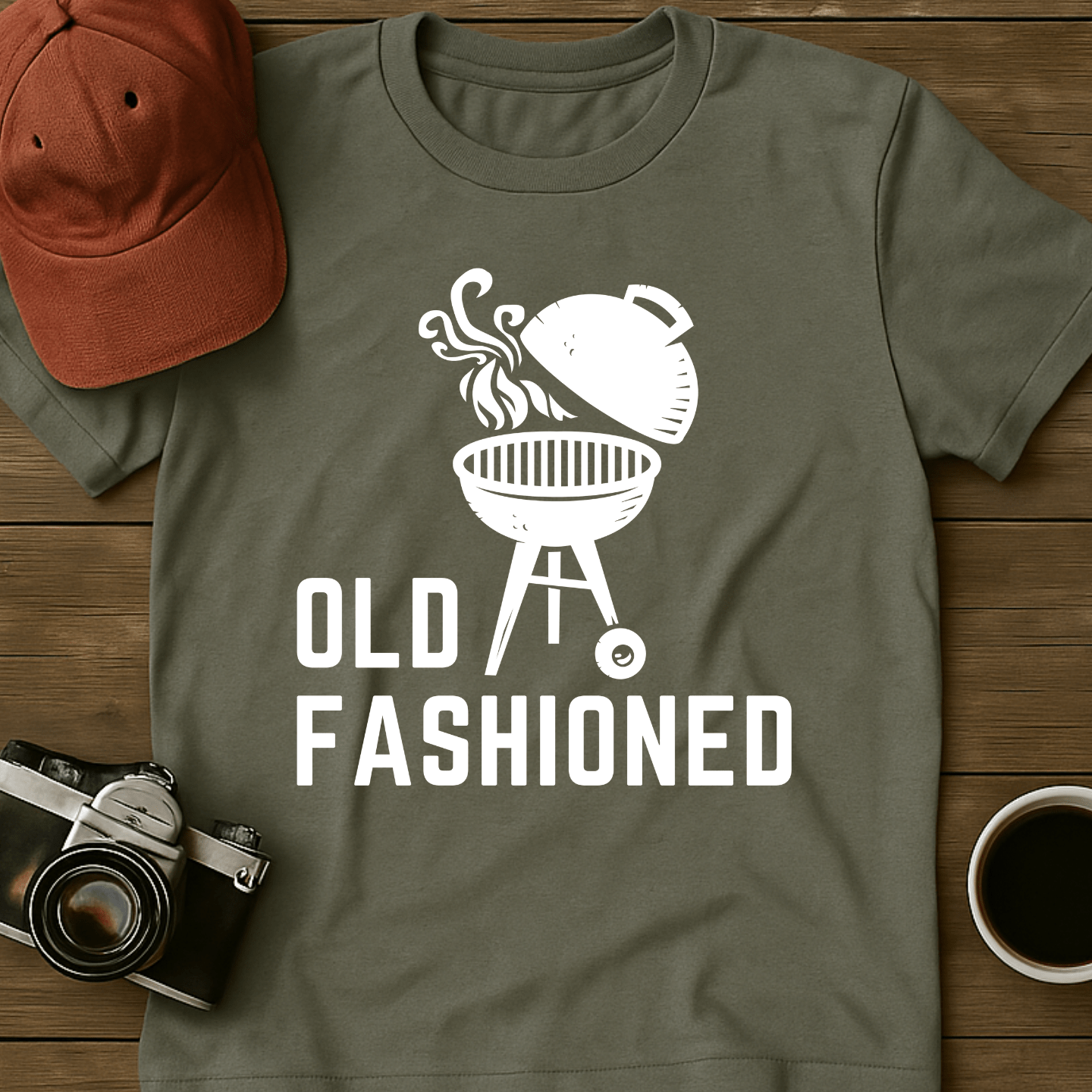Old-Fashioned Kettle Grill T-Shirt