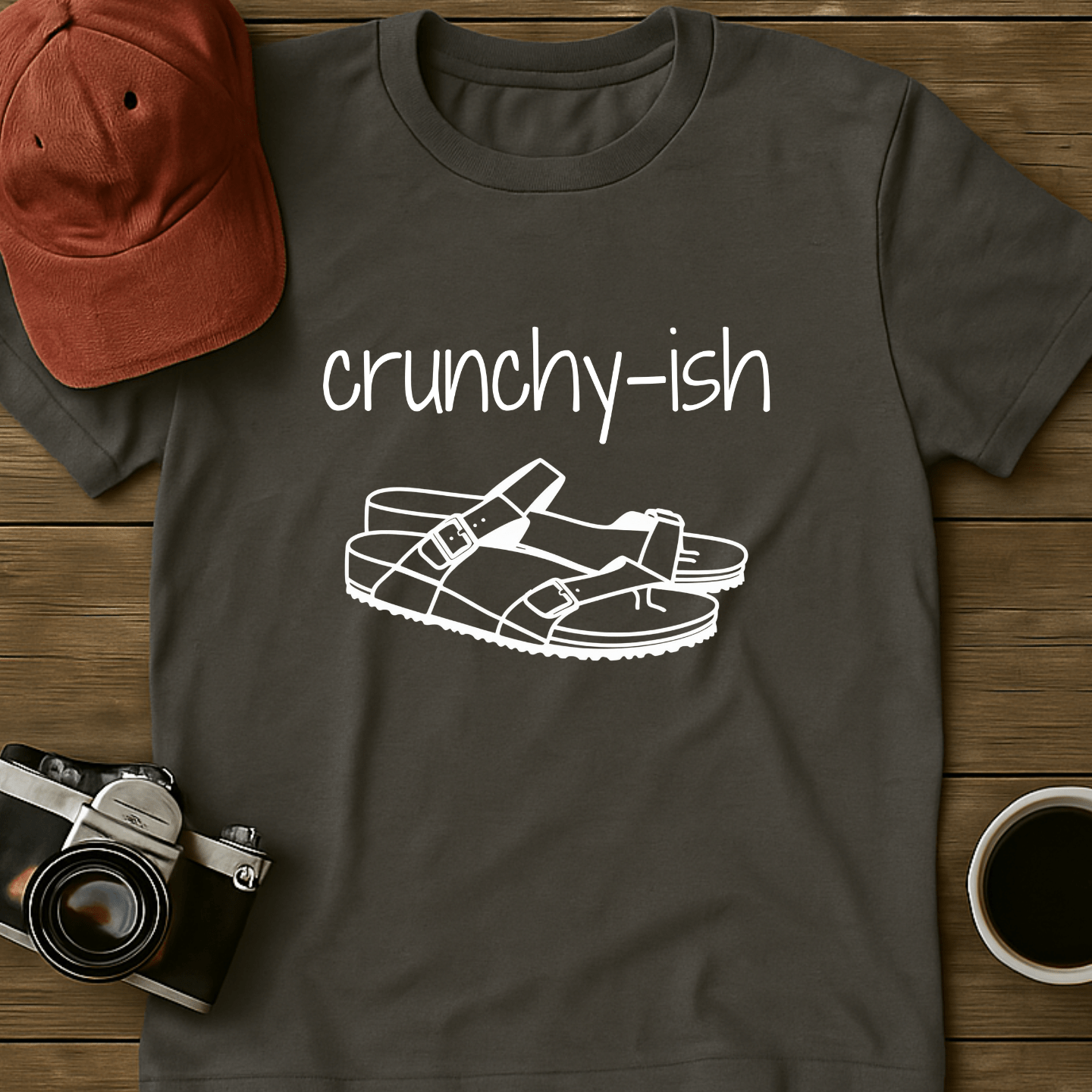 Crunchyish Sandal II T-Shirt