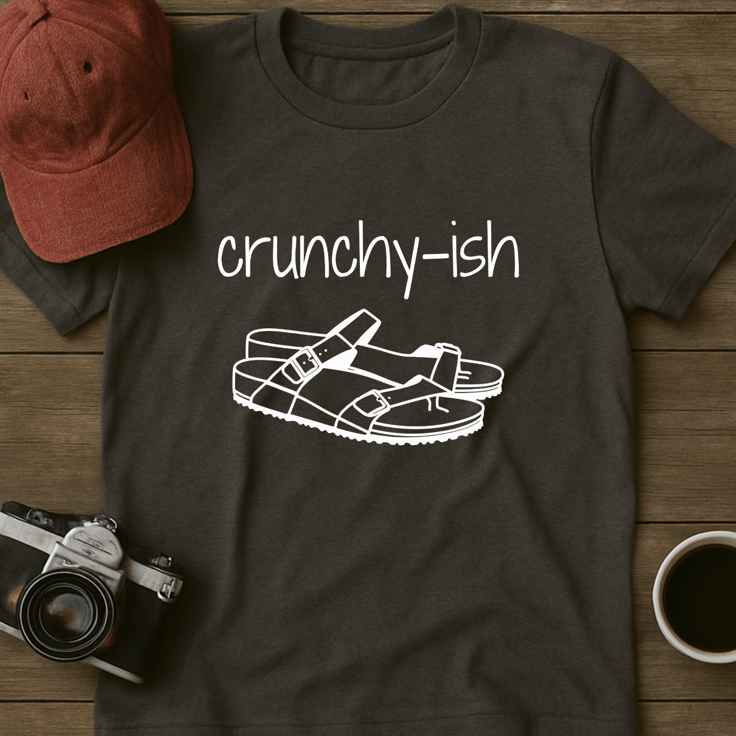 Crunchyish Sandal II T-Shirt