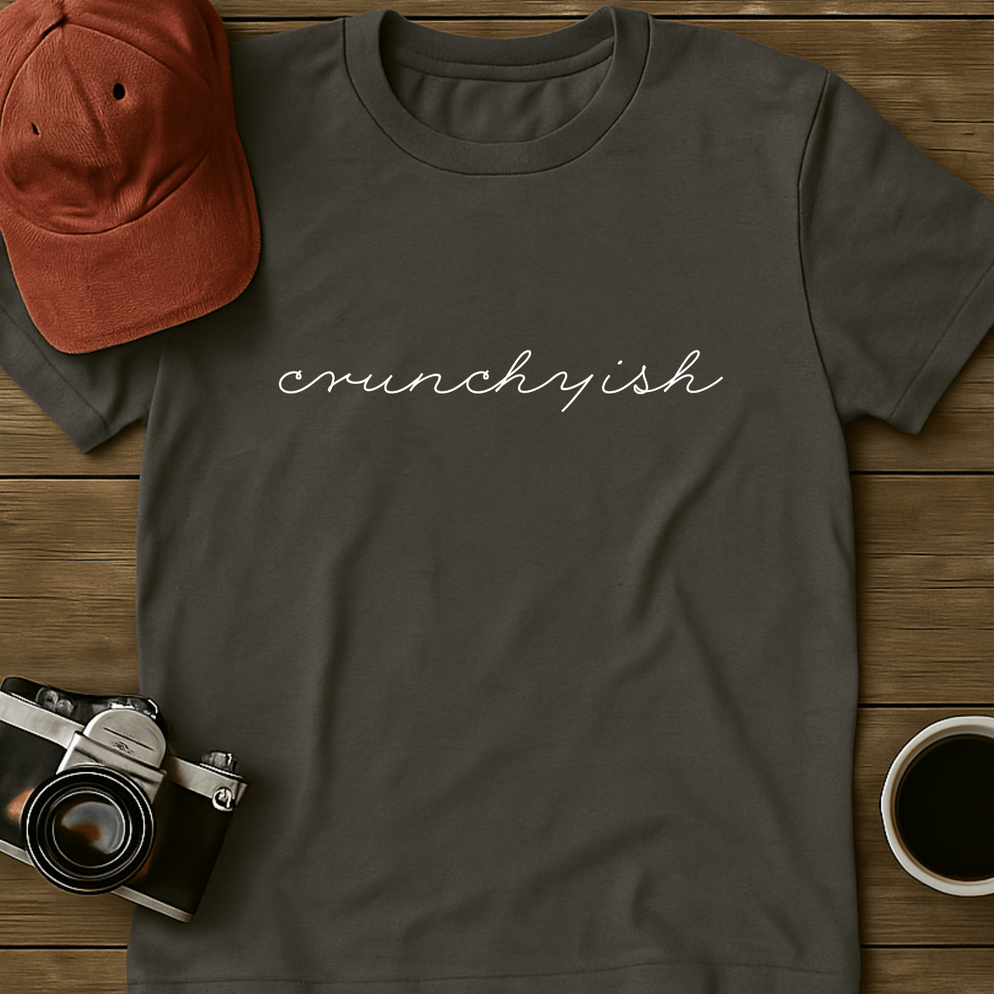 Crunchyish Cursive T-Shirt