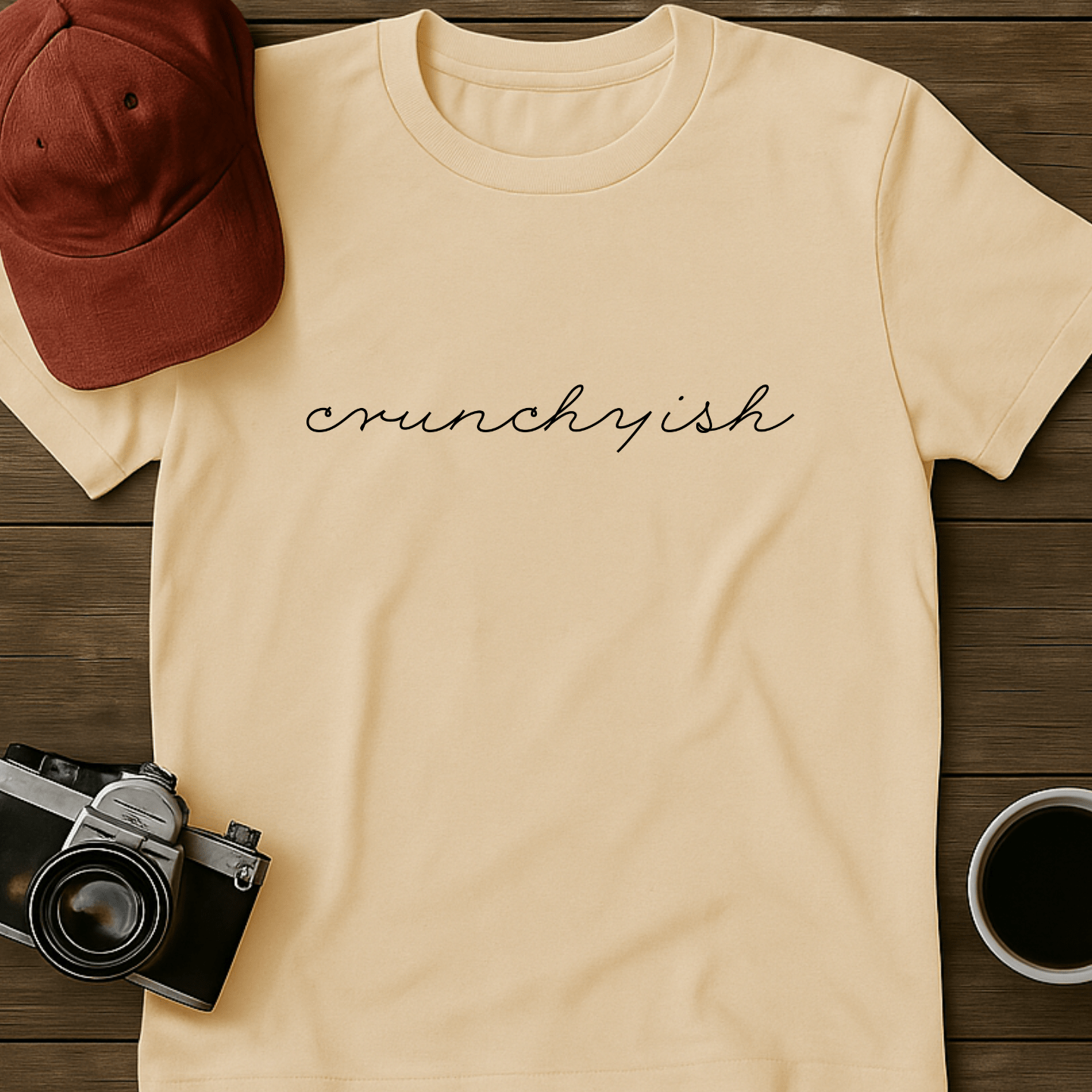 Crunchyish Cursive T-Shirt