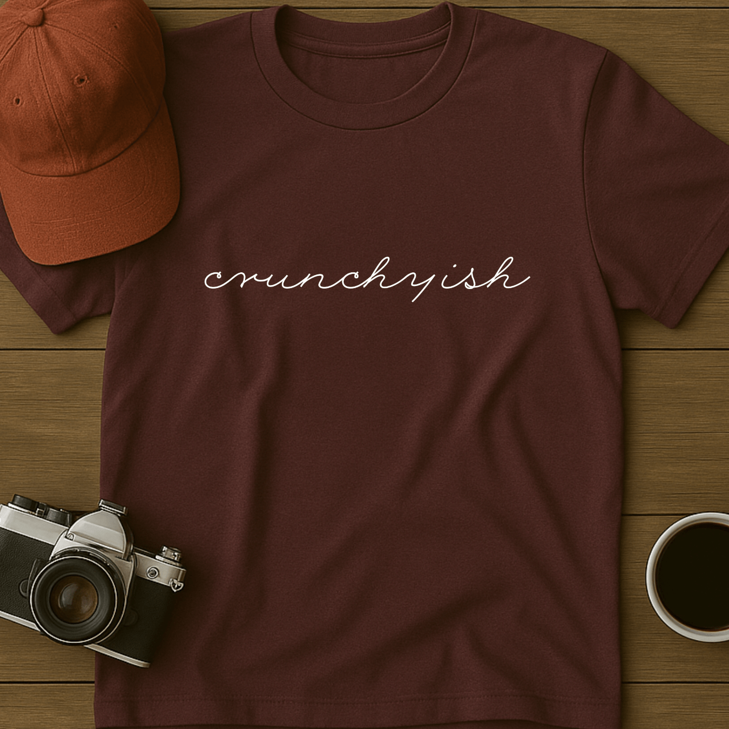 Crunchyish Cursive T-Shirt