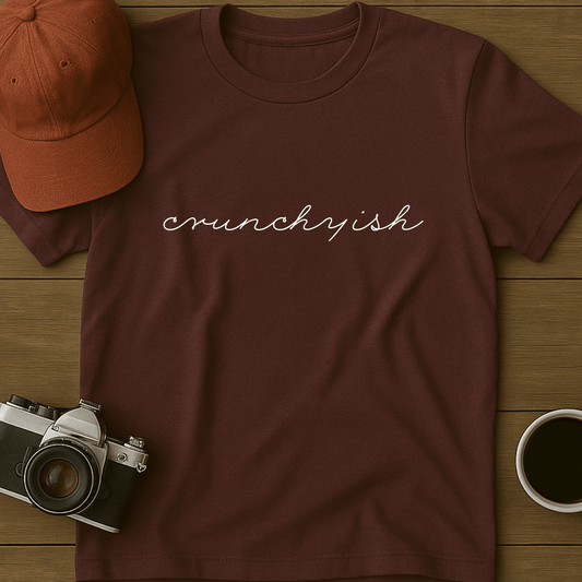 Crunchyish Cursive T-Shirt