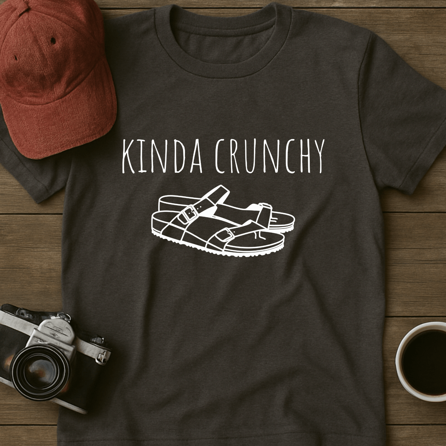 Kinda Crunchy Sandals I T-Shirt