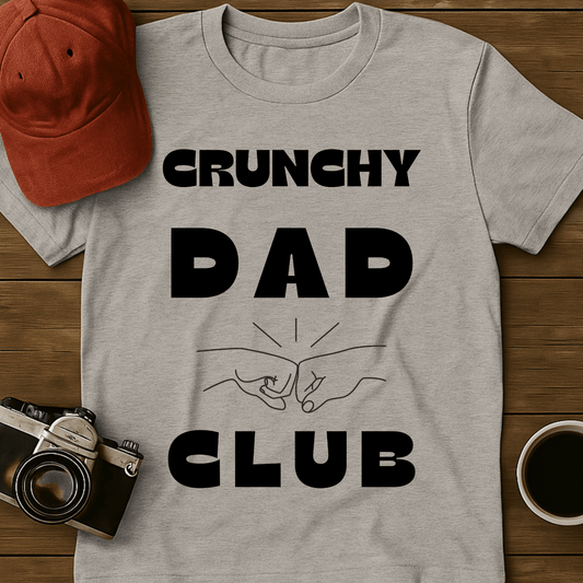 Crunchy Dad Club Fist Bump T-Shirt