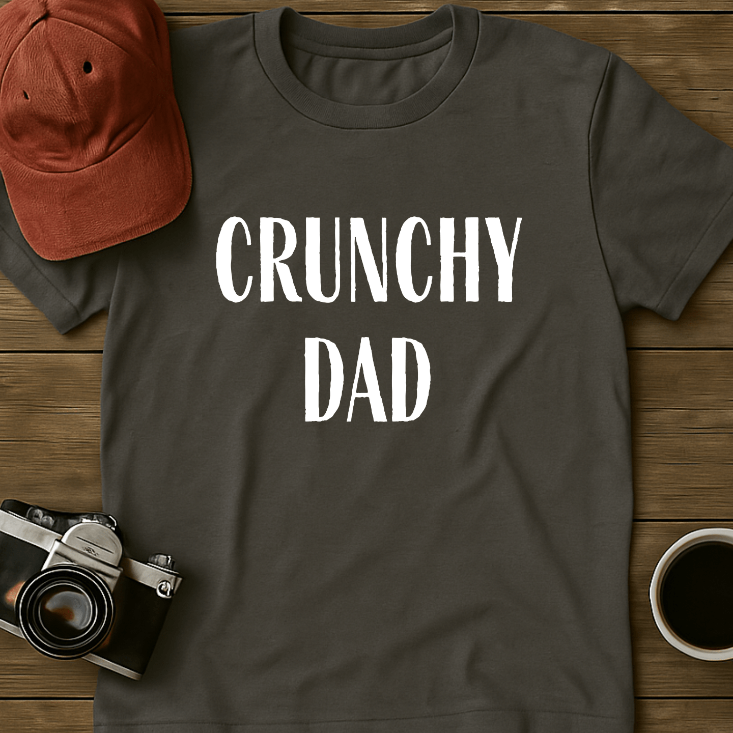 Crunchy Dad Print T-Shirt
