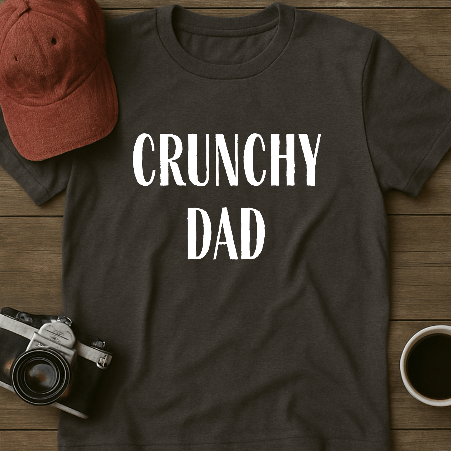 Crunchy Dad Print T-Shirt