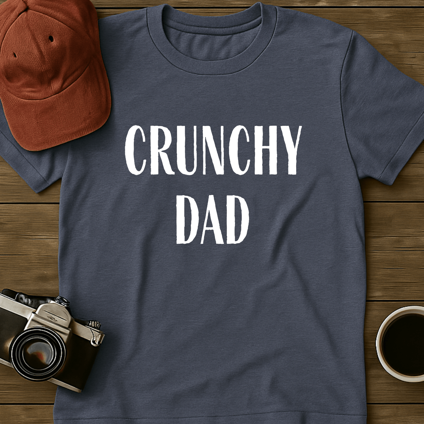 Crunchy Dad Print T-Shirt