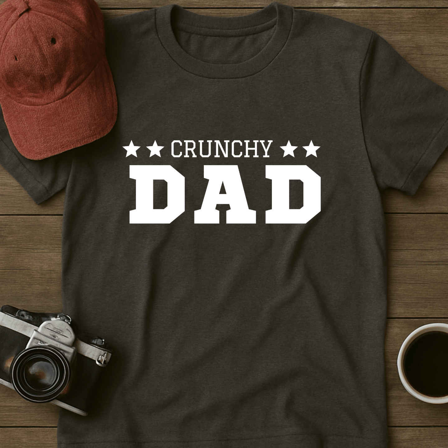 Crunchy Dad Stars T-Shirt