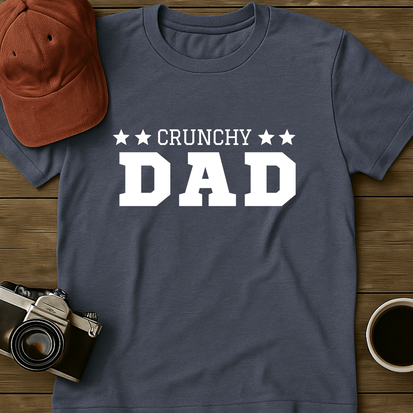 Crunchy Dad Stars T-Shirt