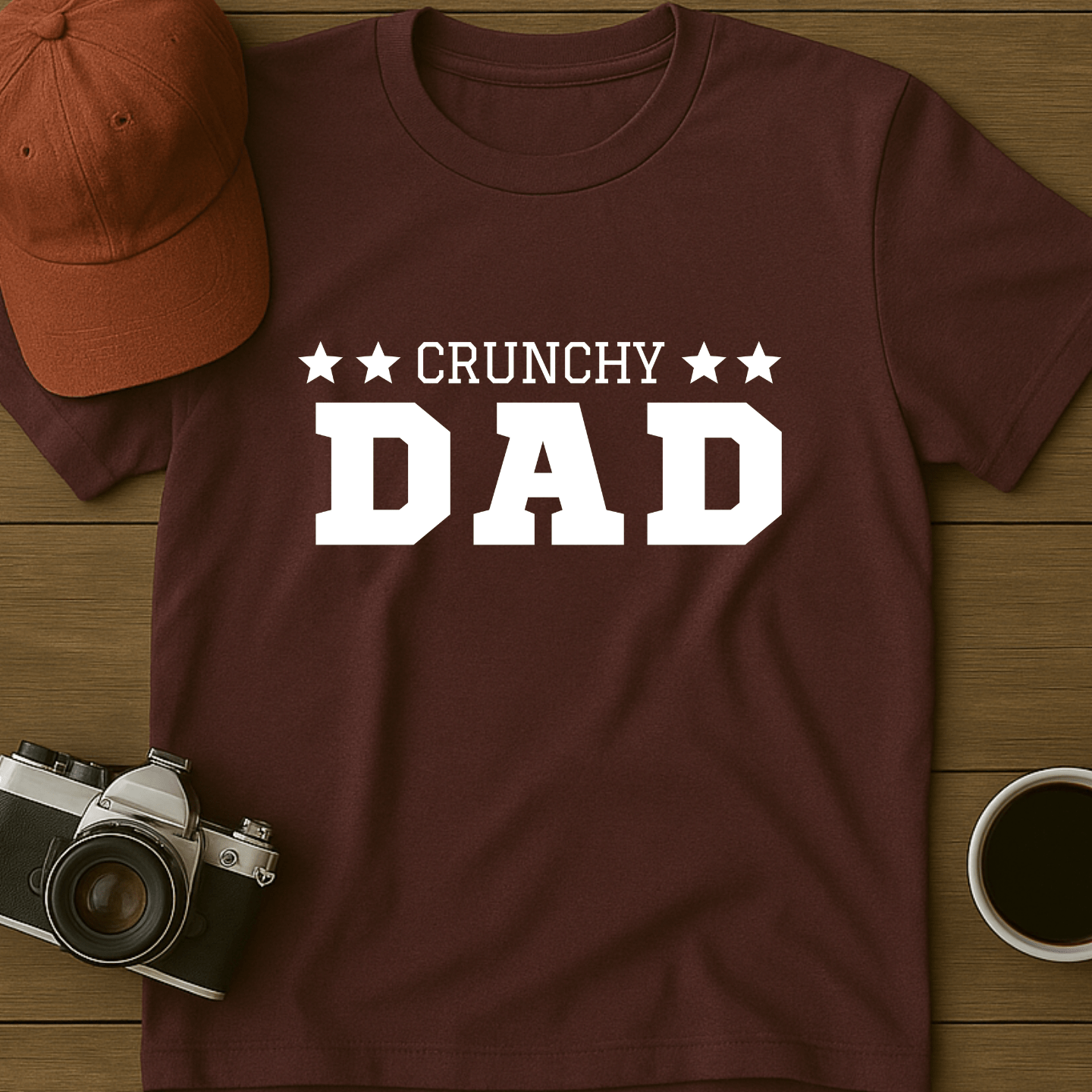 Crunchy Dad Stars T-Shirt
