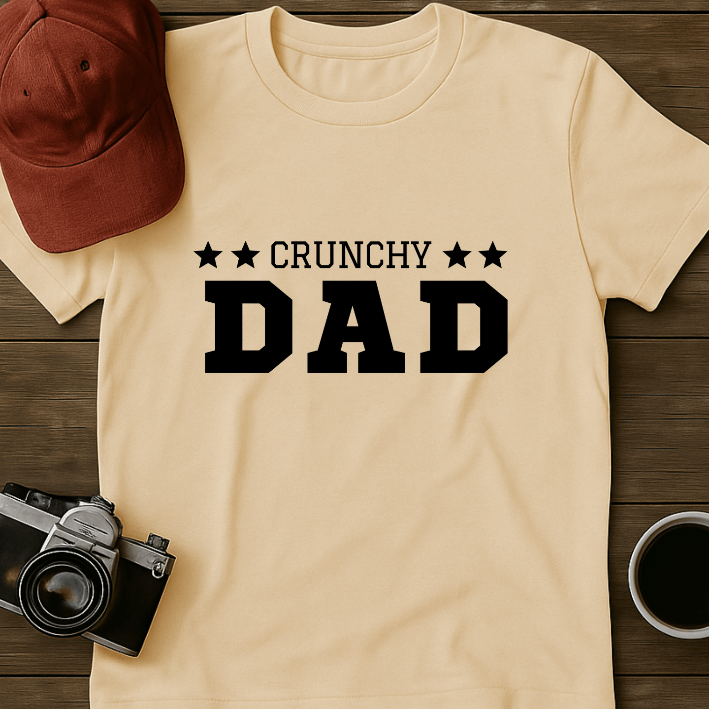 Crunchy Dad Stars T-Shirt