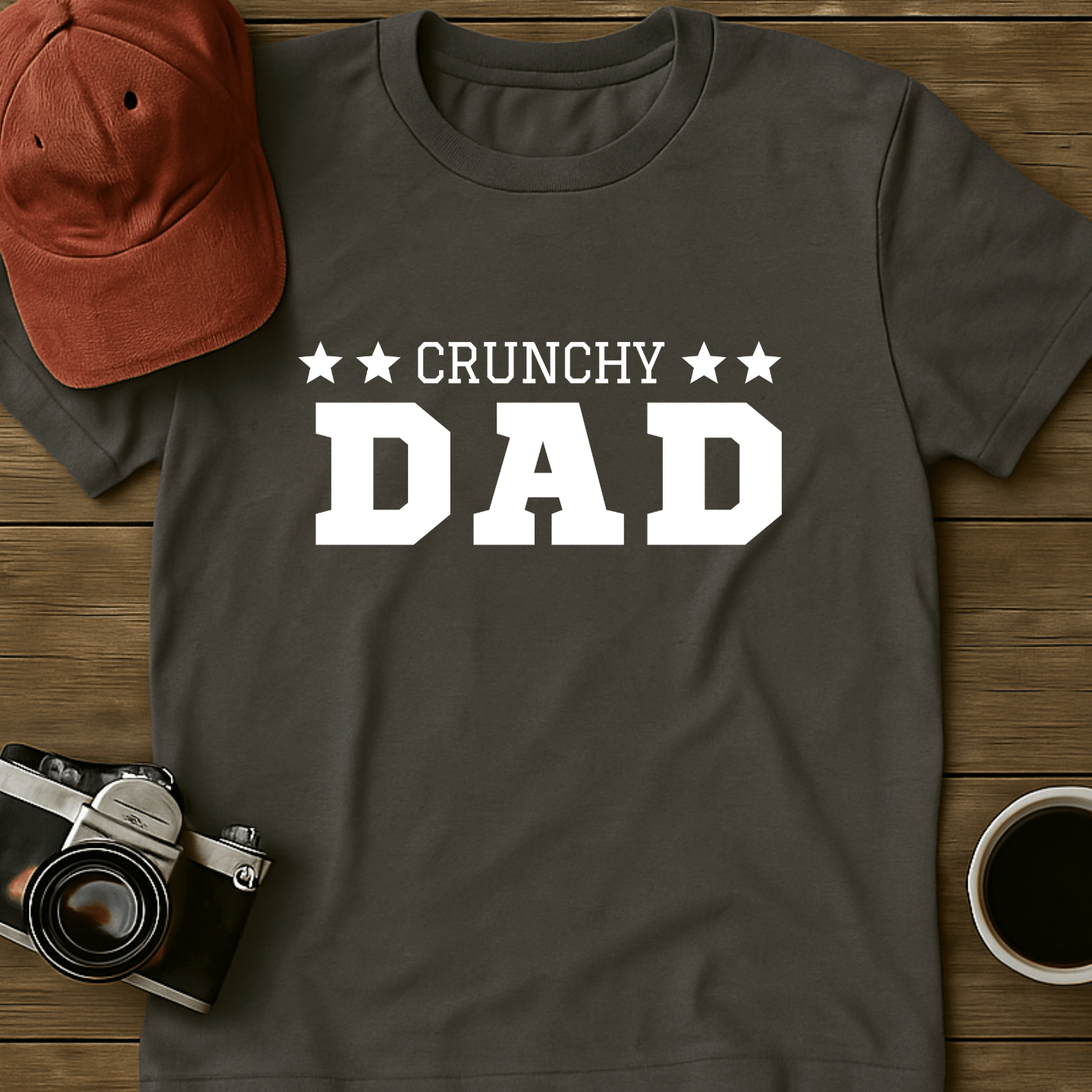 Crunchy Dad Stars T-Shirt