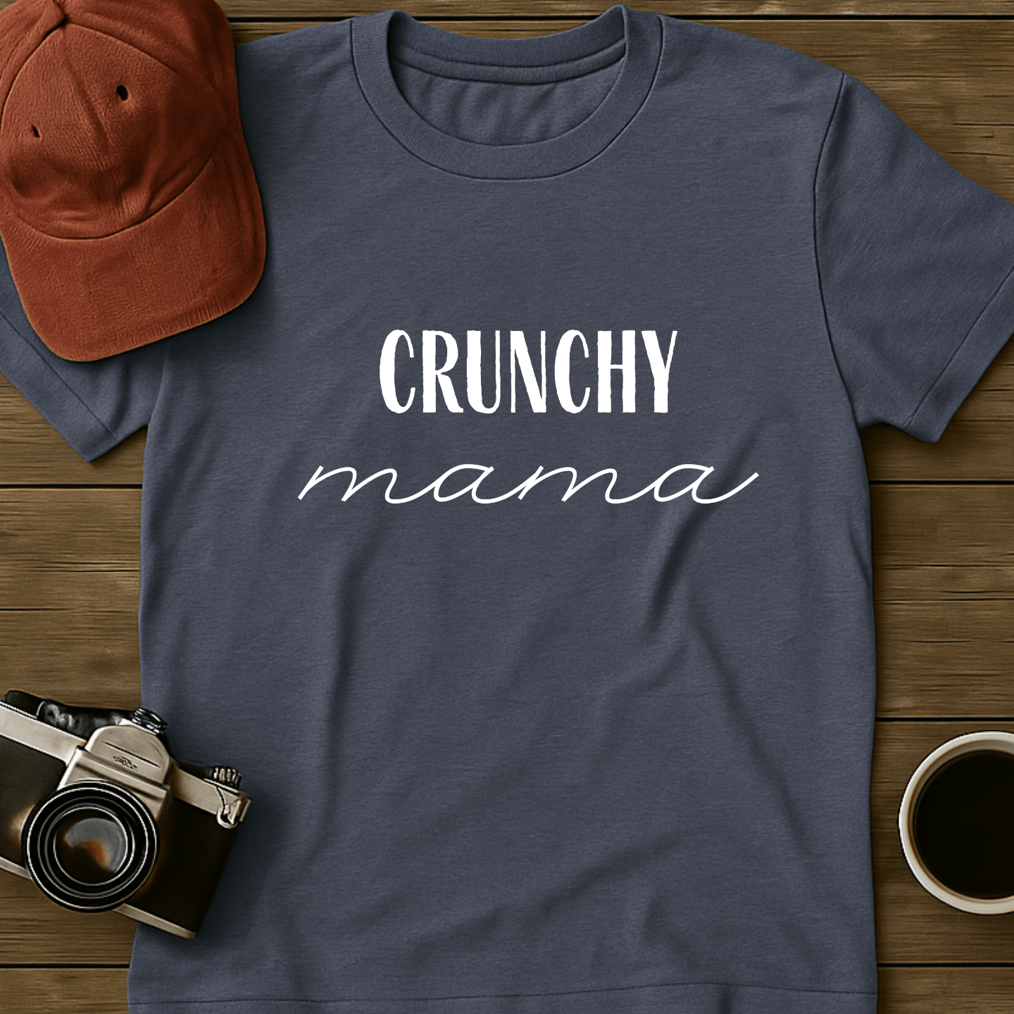 Crunchy Mama Print T-Shirt
