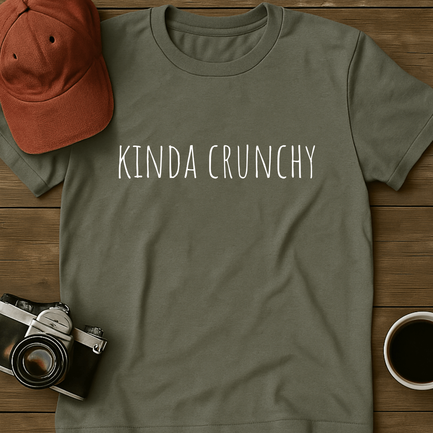 Kinda Crunchy Print I T-Shirt