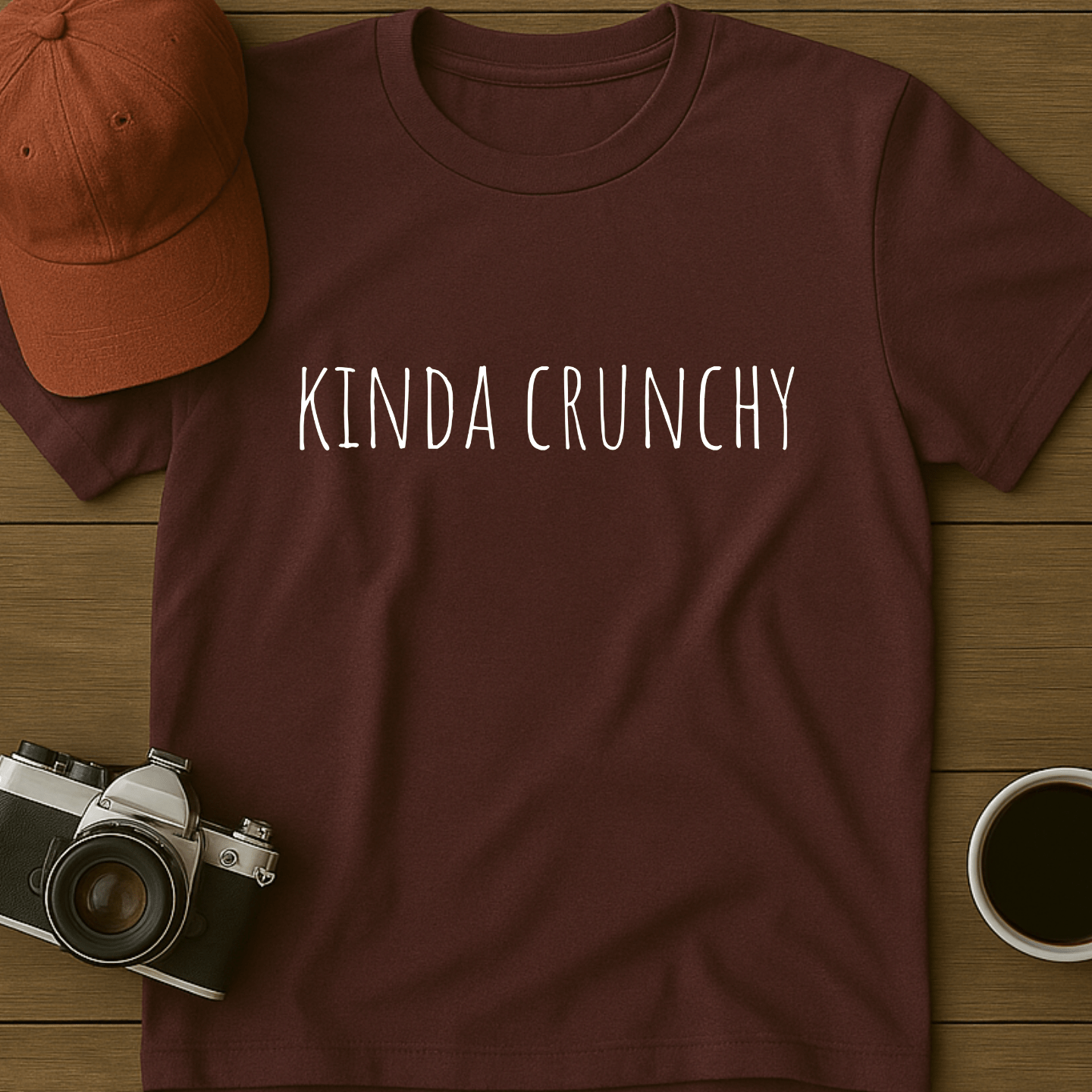 Kinda Crunchy Print I T-Shirt