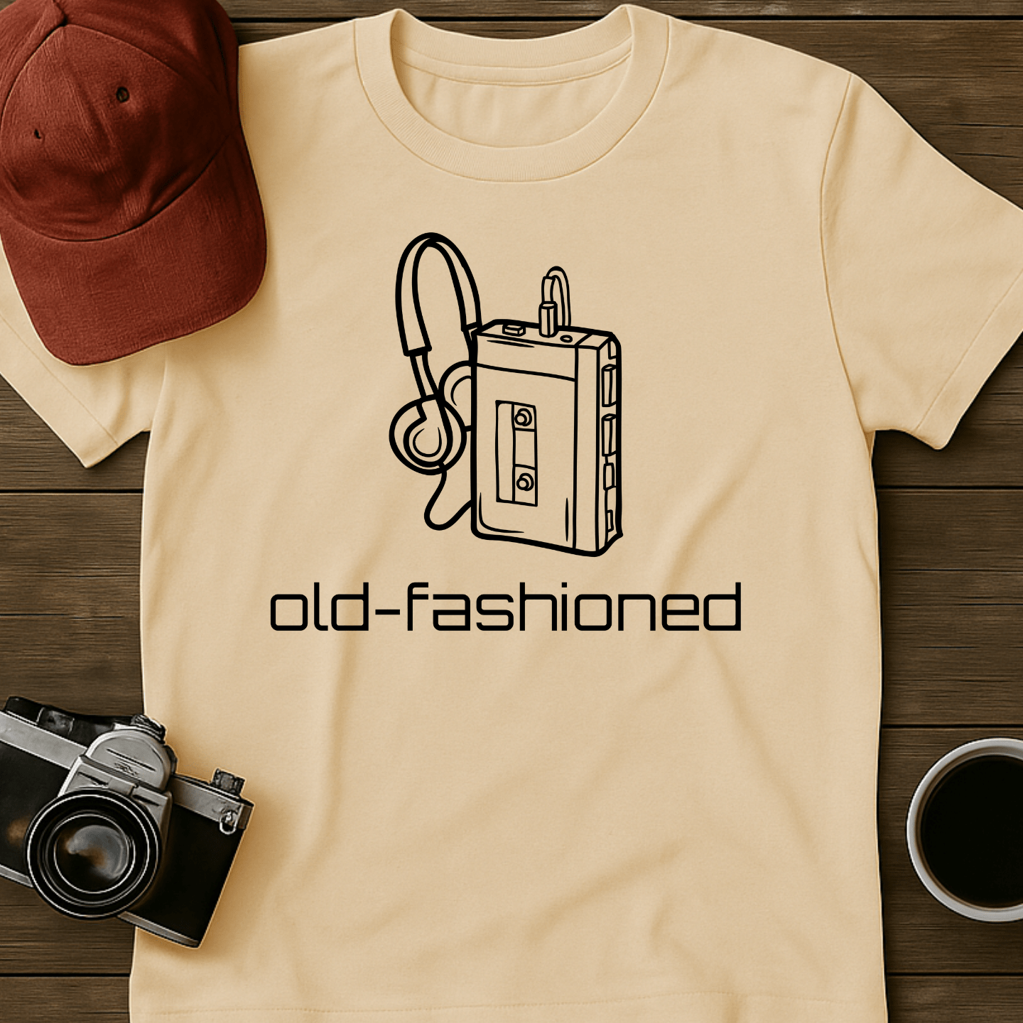 Portable Cassette Player T-Shirt