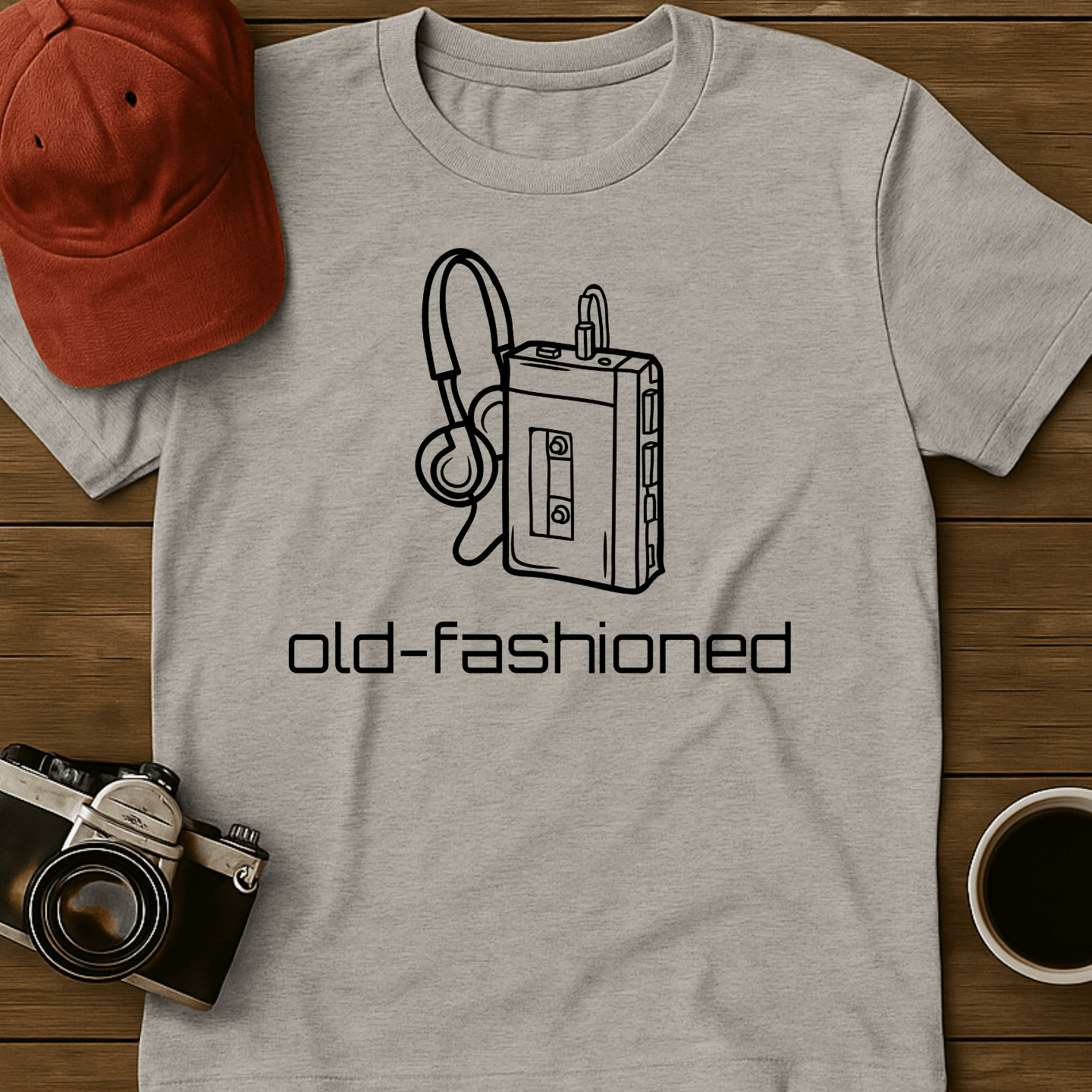 Portable Cassette Player T-Shirt