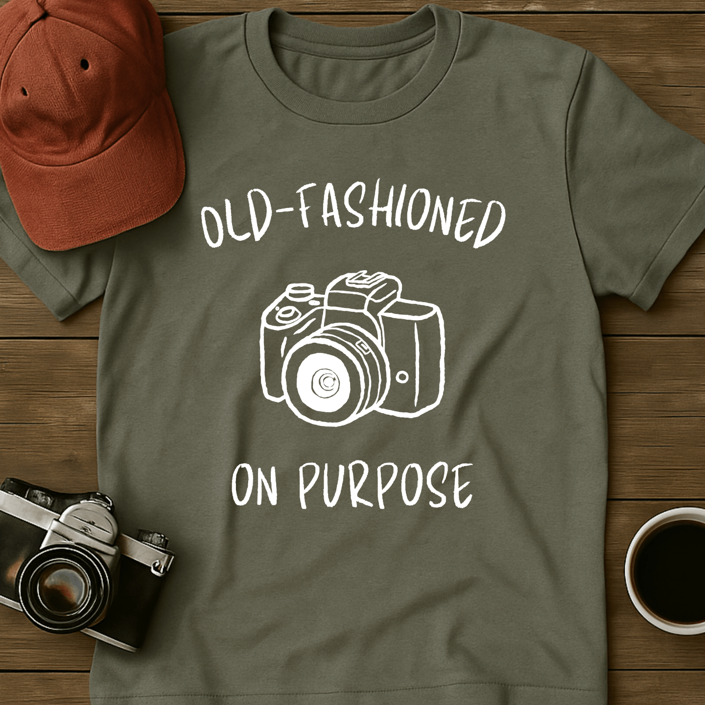 Old-Fashioned Camera I T-Shirt