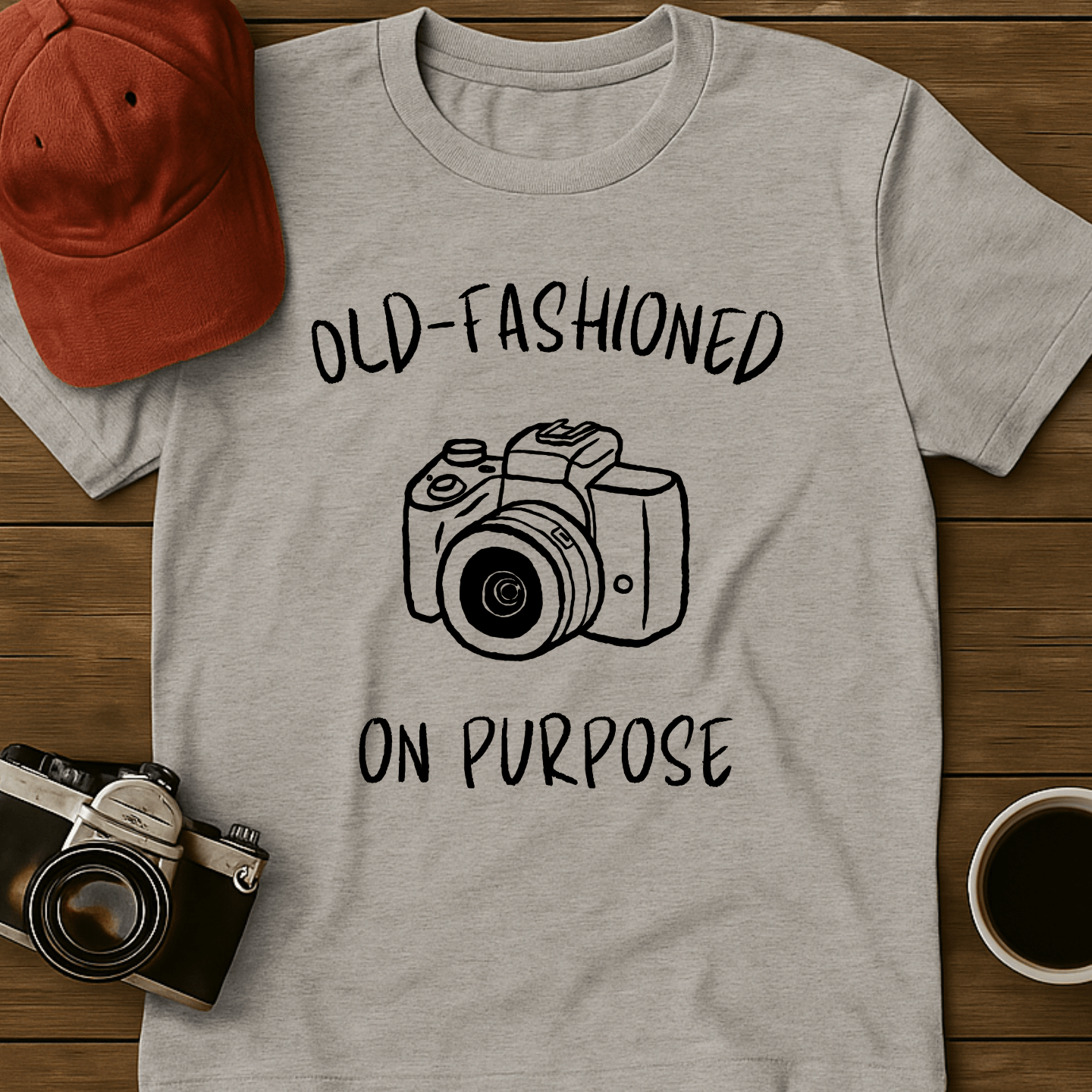 Old-Fashioned Camera I T-Shirt