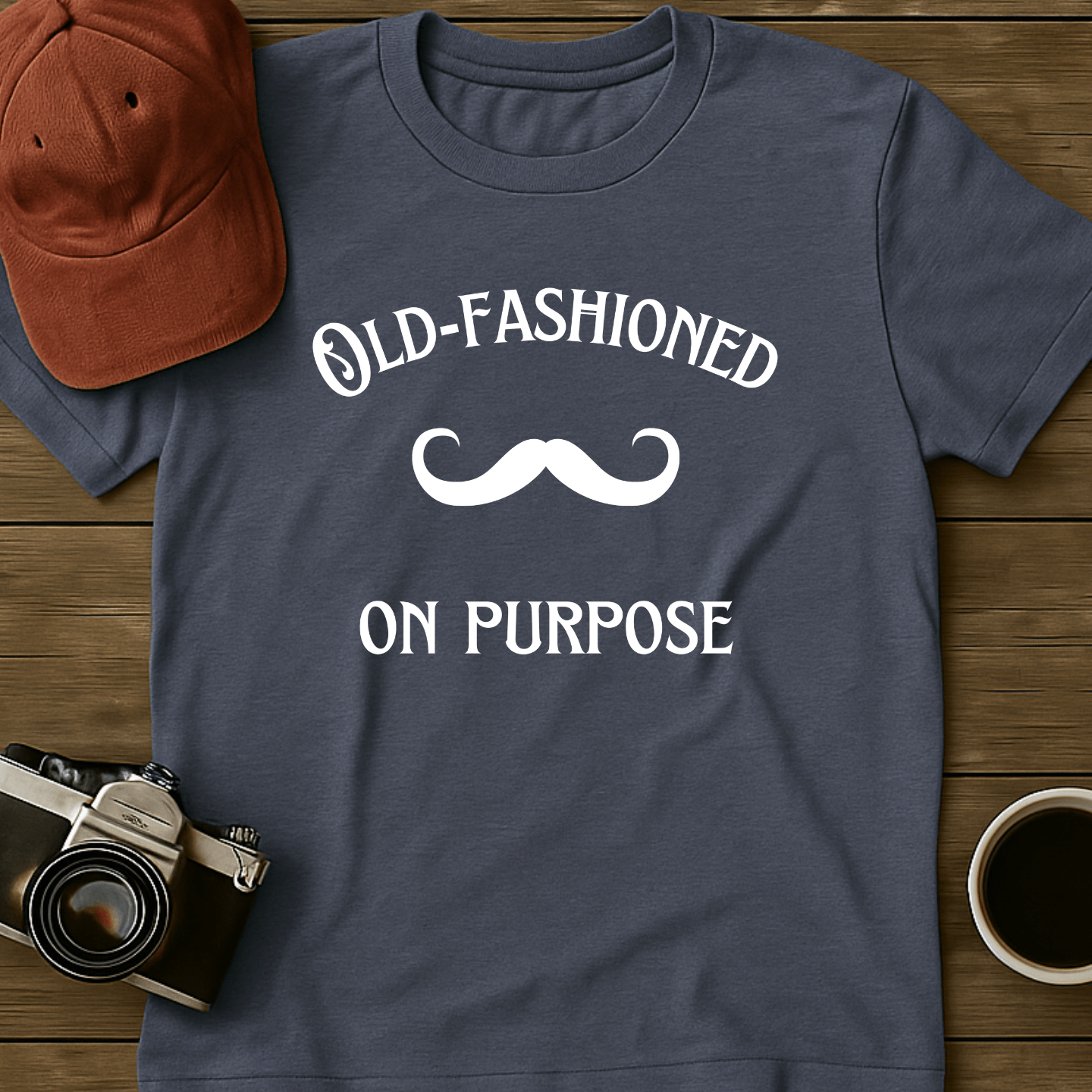 Old-Fashioned Moustache T-Shirt