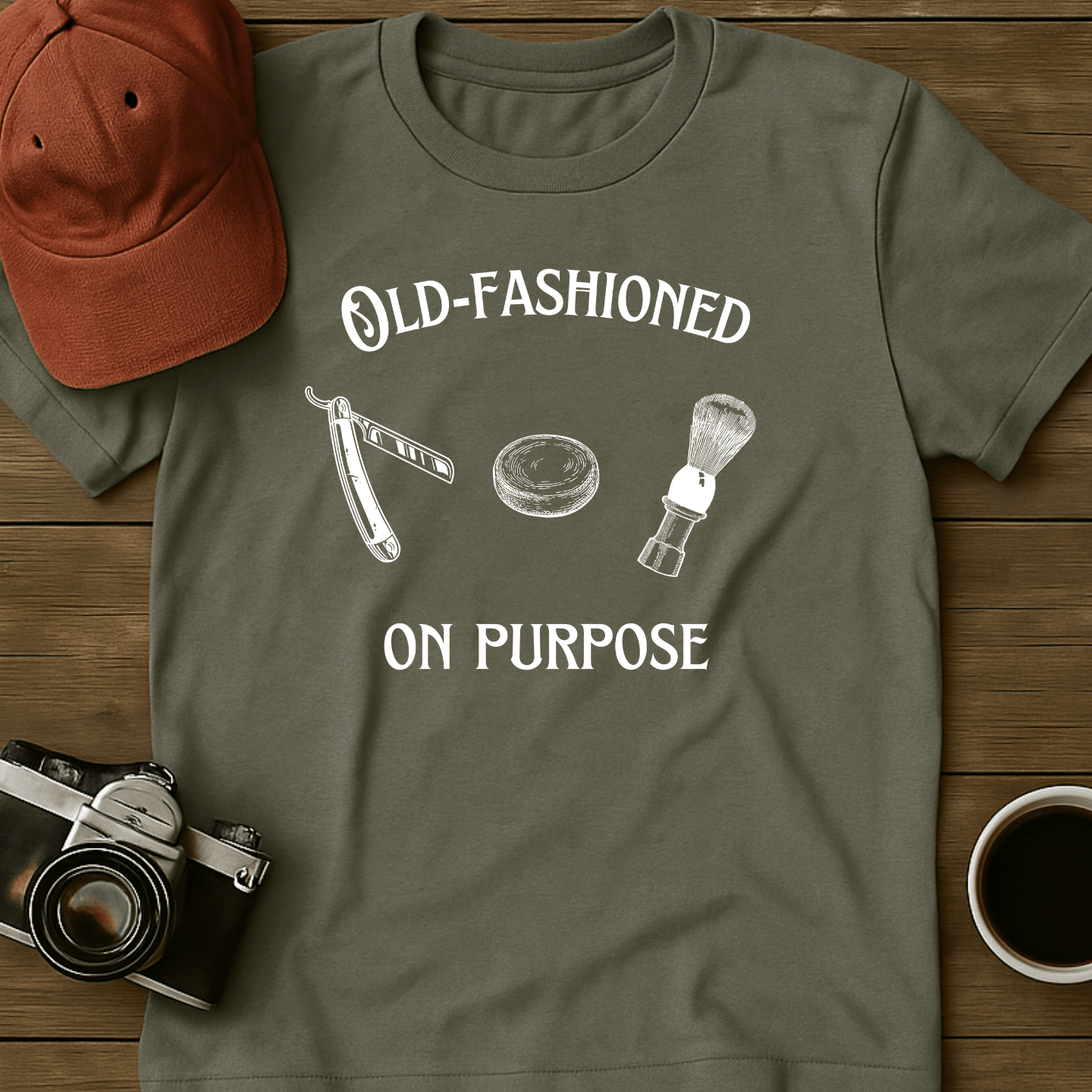 Old-Fashioned Shaving I T-Shirt