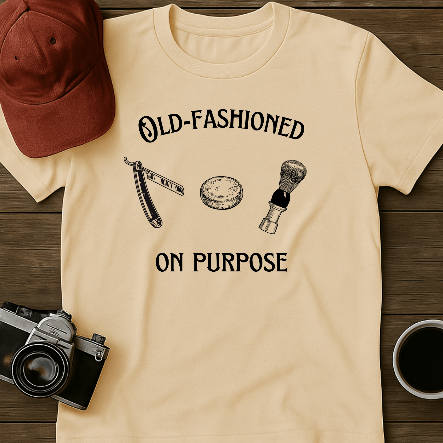 Old-Fashioned Shaving I T-Shirt