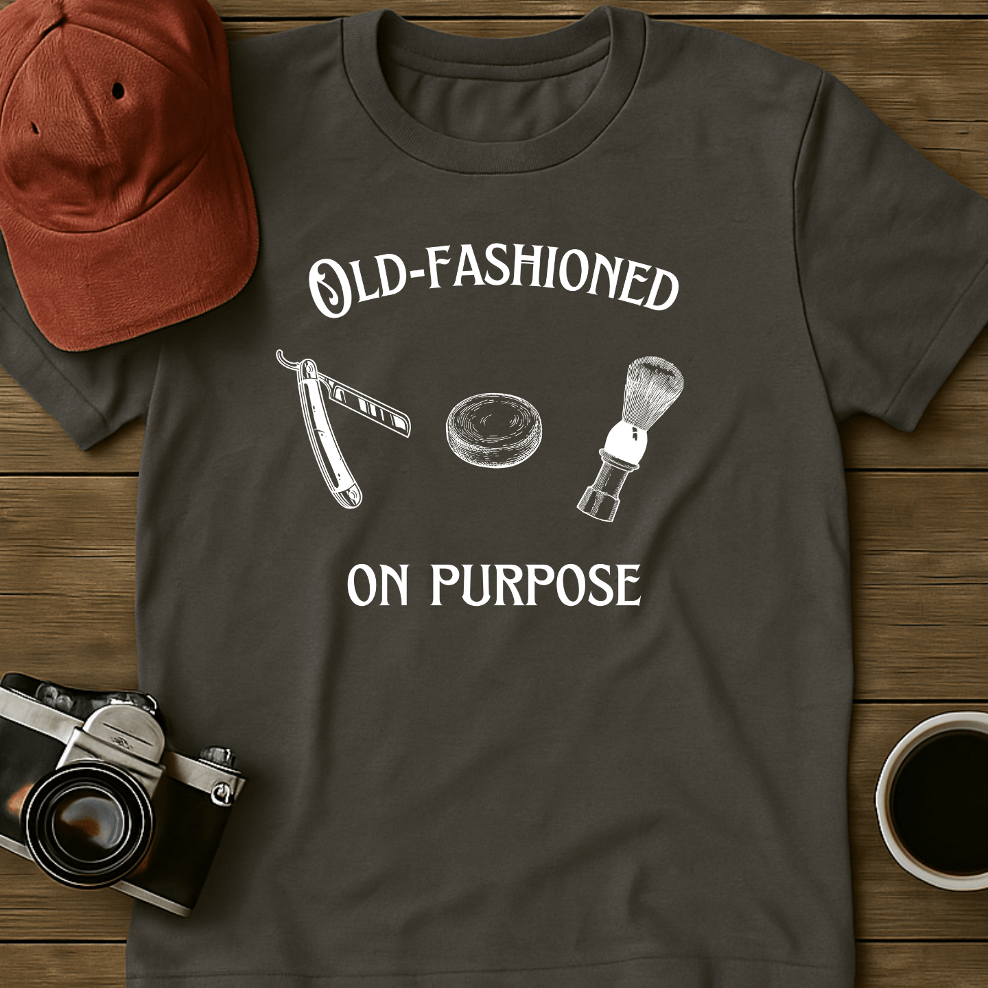 Old-Fashioned Shaving I T-Shirt