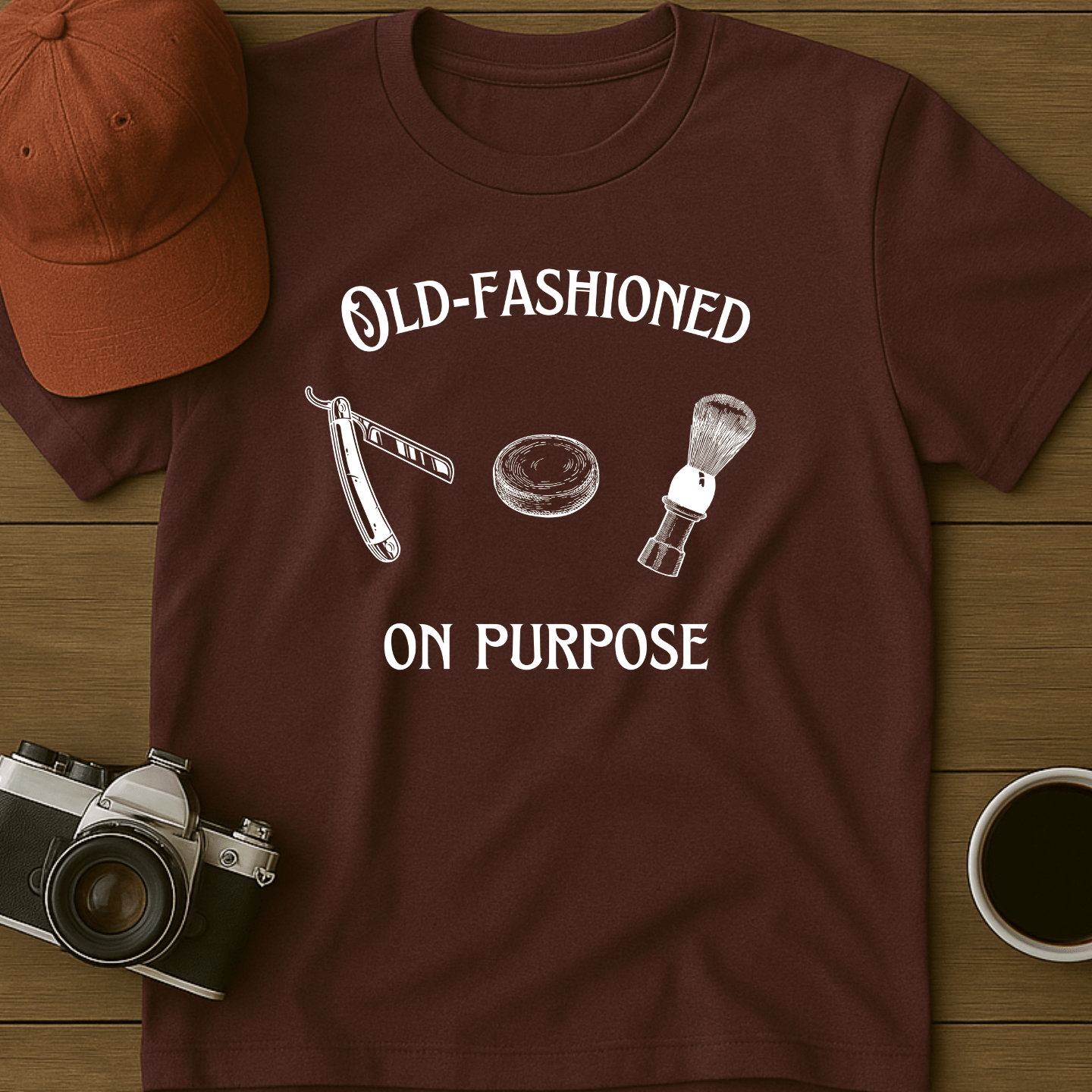 Old-Fashioned Shaving I T-Shirt